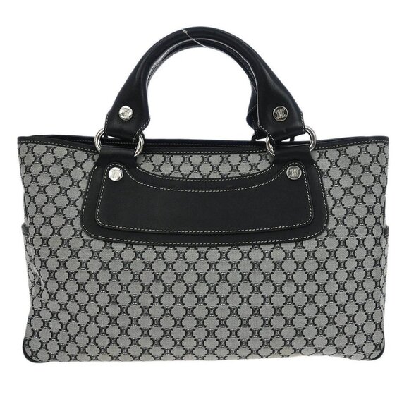 Celine Black Gray Boogie Bag Handbag YS00/55 - Picture 1 of 10
